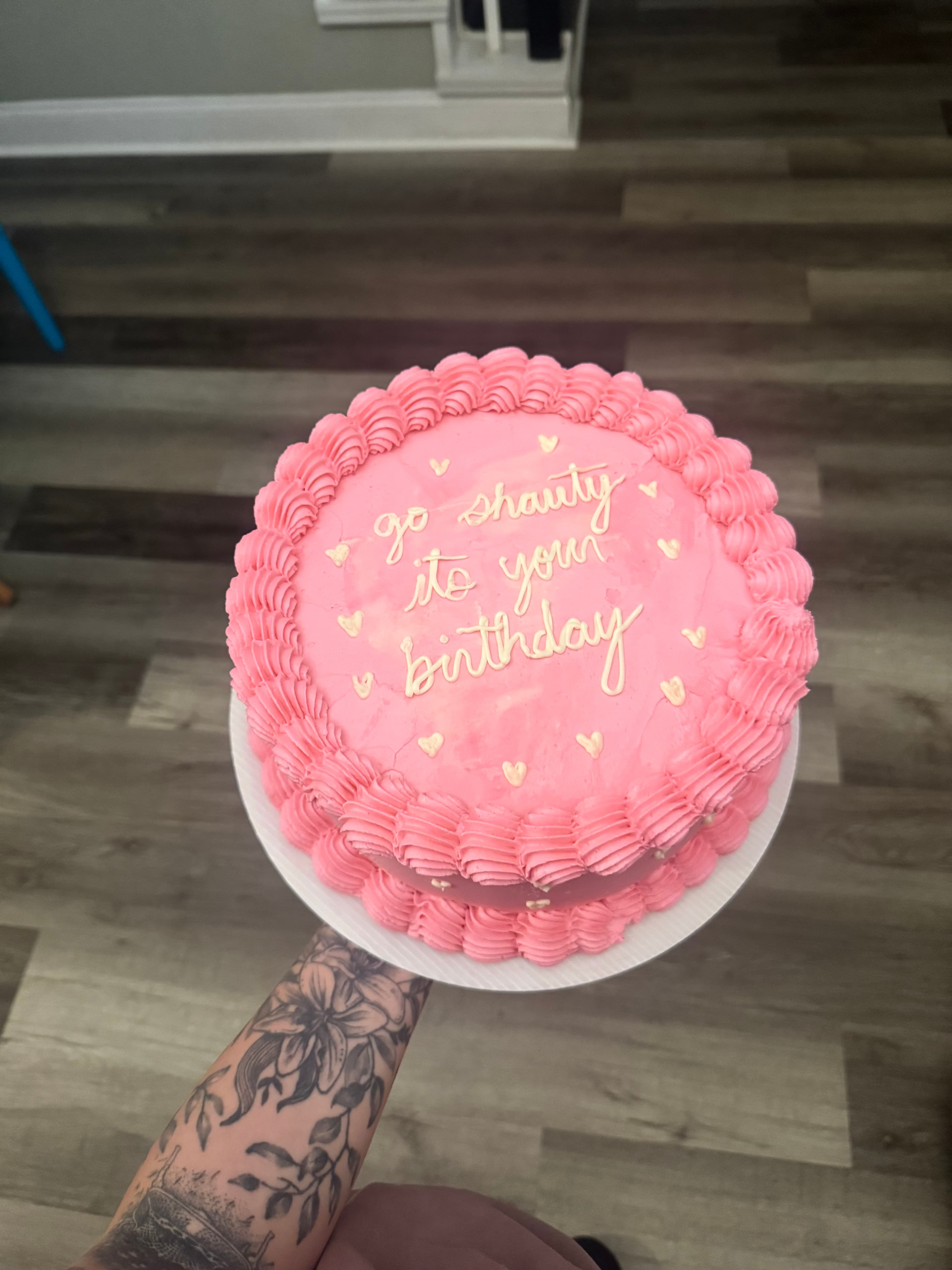 Custom Birthday Cake